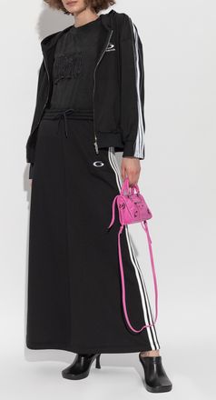 Balenciaga T-shirt With Logo, Womens, Black