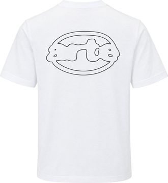Arte Cotton Logo Graphic T-Shirt - White