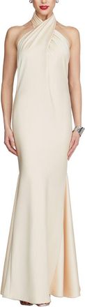 Halston Heritage Ninette Satin Gown
