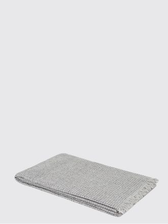Bellora Plaid Armonia in misto lana e cotone con fondo sfrangiato