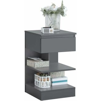 SoBuy SoBuy Bedside Table Night Stand Side Table,FBT49-HG