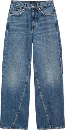 Anine Bing The Brie Jeans - Dames - Loose Fit Jeans - Blauw - W27 - Katoen - Jeans