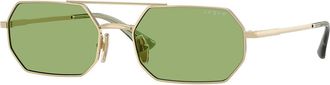 Vogue Eyewear VO4329S 848/2 Womens Sunglasses Gold Size 55
