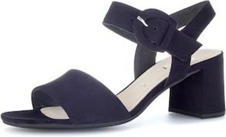 Gabor Sandalen met hoge hak - Dames - Schoenen - Blauw - Maat: 36 1/2 EU