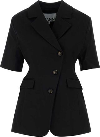 Ganni Donna, Giacche, Nero, XS, new