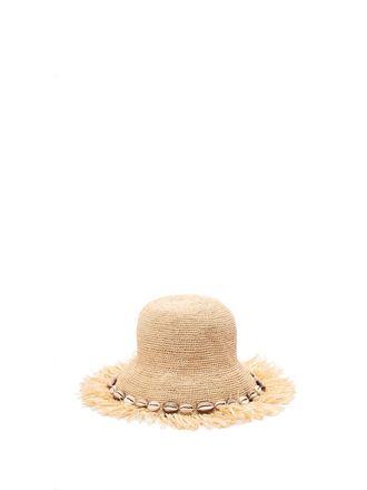 Alanui Chasing The Shadows Raffia Hat