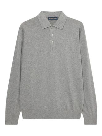 Brooks Brothers buttoned polo shirt - Grey