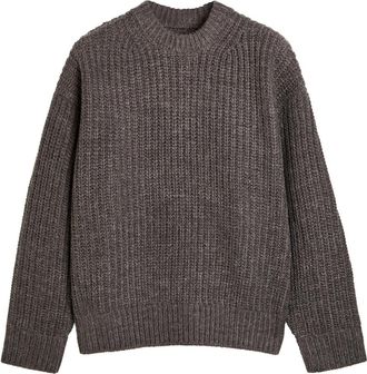 Mki Miyuki Zoku Ribbed Knit Jumper - Charcoal - XL