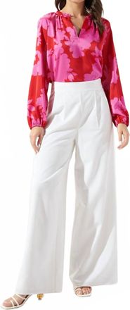 Sugarlips Burning Love Top In Cherry Pink