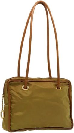 Celine Pre-owned Shoulder Bags, female, Brown, Size: ONE SIZE Pre-owned Vintage Shoulder Bag