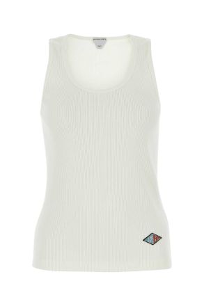 Bottega Veneta Cotton Rib Jersey Tank Top