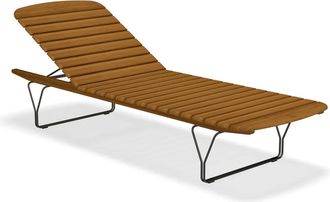 Houe MOLO Sonnenliege, schwarz / Bambus