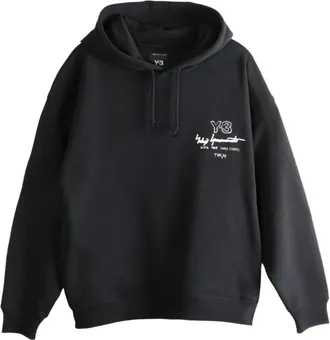 Yohji Yamamoto Merchandise hoodie met grafisch logo