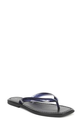 Veronica Beard Clea Flip Flop in Navy at Nordstrom, Size 10