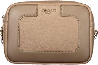 Twinset Brown Polyethylene Womens Handbag