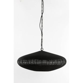 Light & Living Light&living - l&aacute;mpara colgante - Bahoto - negro - metal - E27