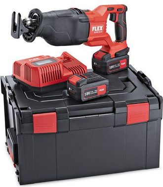 Flex Sierra Pendular 18v Rsp Dw 18.0-ec/5.0 Set En Caja Con 2 Bater&iacute;as + Cargador - 469084