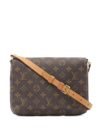 Louis Vuitton 1999 monogram-canvas shoulder bag - Bruin