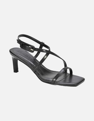 XY London Womens XY London Womens/Ladies Gabriella Adjustable Strap Sandals - Black - Size: 6