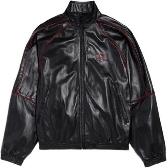 Balenciaga Black Leather Jacket