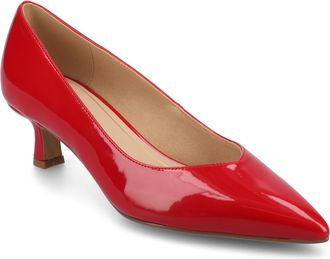 Journee Collection Women & apos;s Pammie Medium and Wide Width Pumps