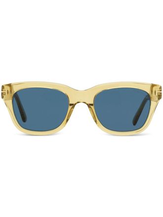 Tom Ford Eyewear Occhiali da sole squadrati Snowdon - Toni neutri