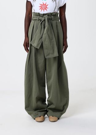Balmain Pantaloni wide-leg Balmain in cotone e lino