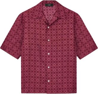 Amiri Camicia a fantasia - Rosso