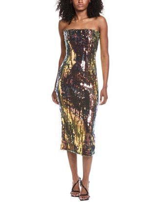 Ramy Brook Oz Midi Cocktail Dress