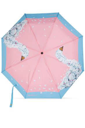 Moschino Folding Umbrella, Unisex, Pink