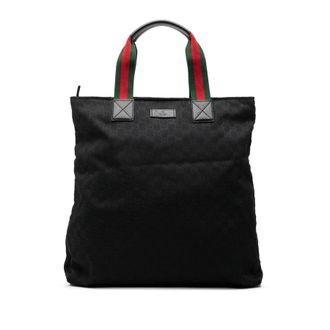 Gucci Pre-owned Gucci GG Canvas Web Vertical Tote Ladies 722VU4TSEHB0F49A