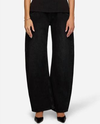 EB Denim Enzo Mid Rise Barrel Pants In Magica