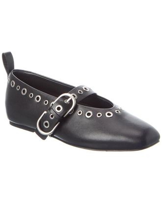 Rag & Bone Spire Grommets Leather Mary Jane