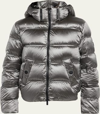 Moncler Quilted Short Down Jacket