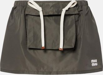 Miu Miu Technical miniskirt
