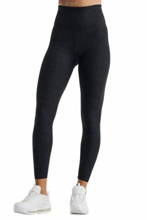 YEAR OF OURS Womens Stretch Sculpt High Legging In Heather Black