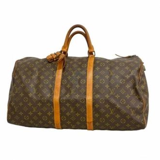 Louis Vuitton Vintage, unisex, Bruin, ONE Size, Pre-owned Weekendtas