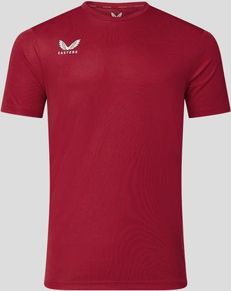 Castore Mens Short Sleeve Training T-shirt - Biking Red