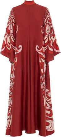La DoubleJ Magnifico Dress - Dames - Maxi kleedjes - Rood - S - Kleedjes