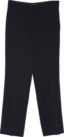 Prada rechte broek van zwart polyester