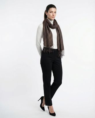 Brunello Cucinelli Womens Multi Metallic Linen Scarf, One Size