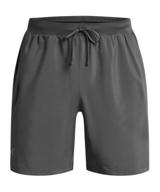 Under Armour Mens Launch Run 7 Inch Unlined Shorts, (025) Castlerock/Castlerock/Reflective, 3X-Large