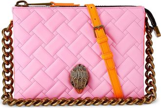 Kurt Geiger Kensington Puff Quilted Leather Pouch Bag in Open Pink at Nordstrom