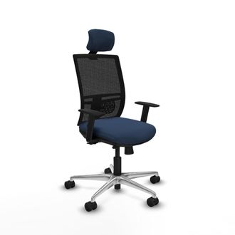 Piqueras y Crespo Silla De Oficina Piqueras Y Crespo Yunquera Negro Espuma 50 Mm