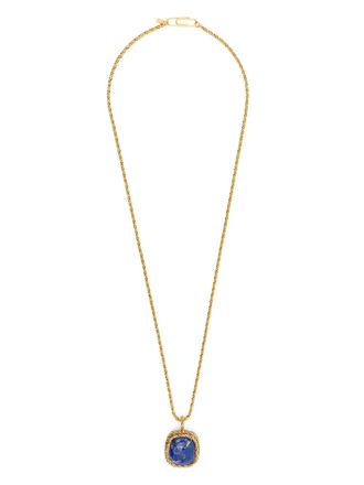 Aur&eacute;lie Bidermann long Miki necklace - Oro