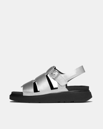 FitFlop GEN-FF Visserssandalen in Zilver