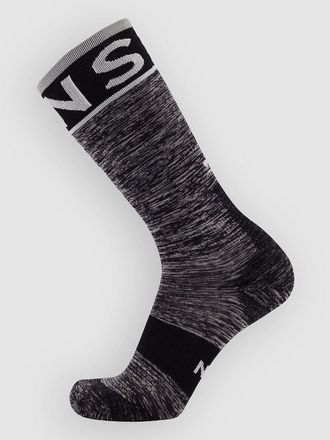 Mons Royale Merino Snow Calcetines T&eacute;cnicos negro
