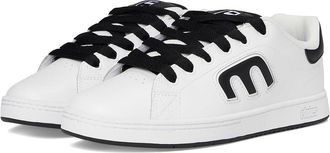 Etnies Callicut Mens Shoes White/Black/White : 10.5 D - Medium, Leather