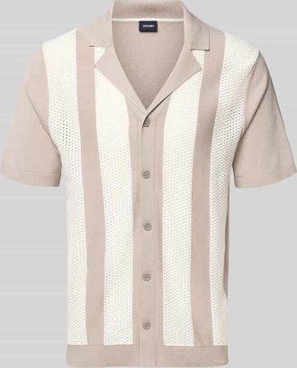 Joop Regular Fit Freizeithemd mit Kentkragen Modell Galvo in Beige, Gr&ouml;&szlig;e XXXL