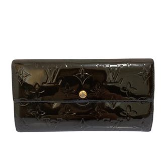 Louis Vuitton Brown Vernis Long Wallet (Bi-Fold) (Pre-Owned)